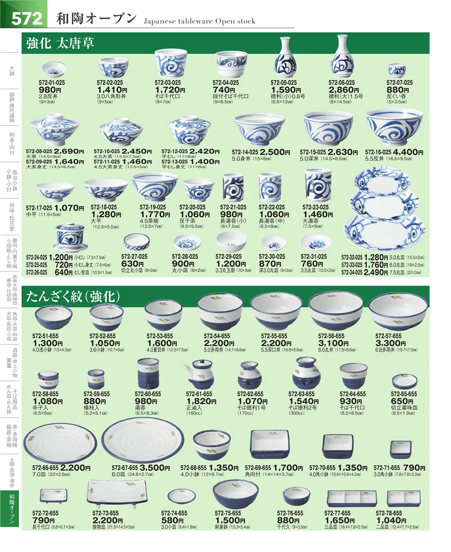 和食器シリーズ ページ572