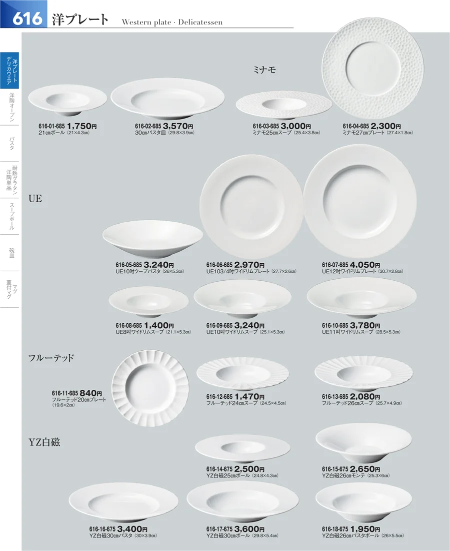 洋食器シリーズ ページ616