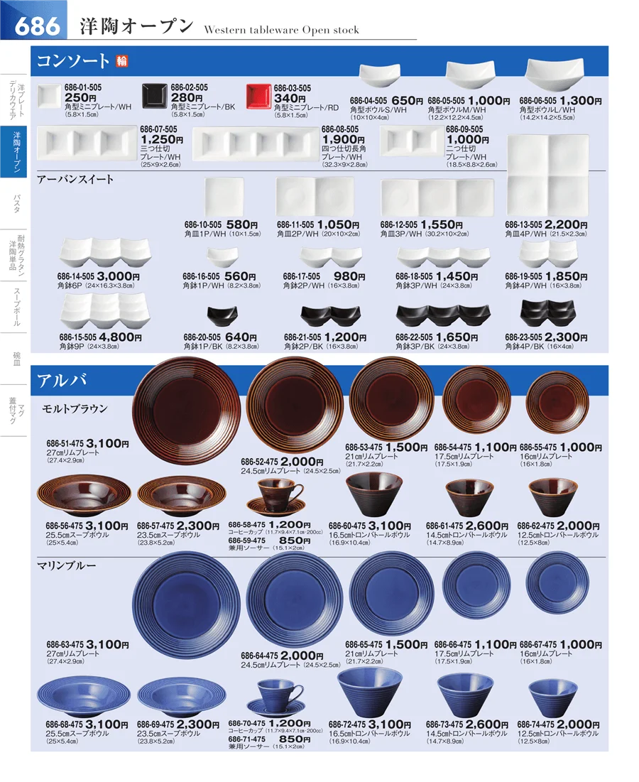 洋食器シリーズ ページ686
