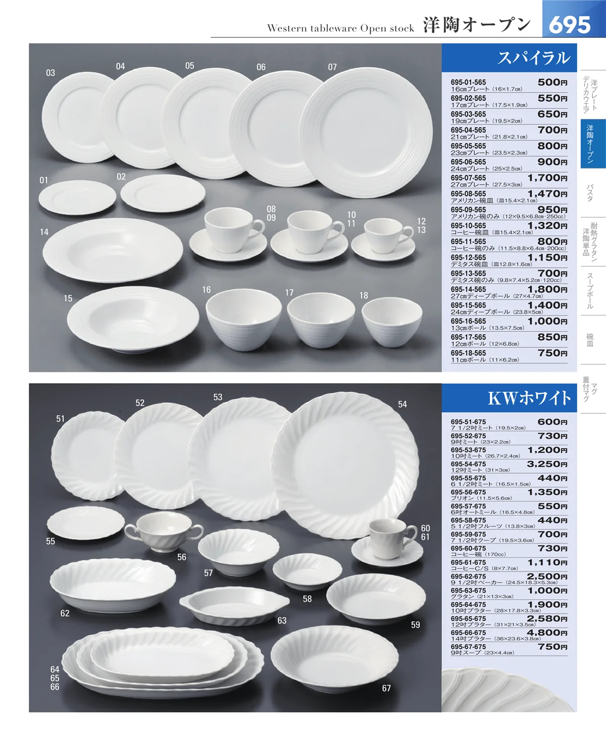 器望vol.5・ページ番号695・洋食器シリーズ