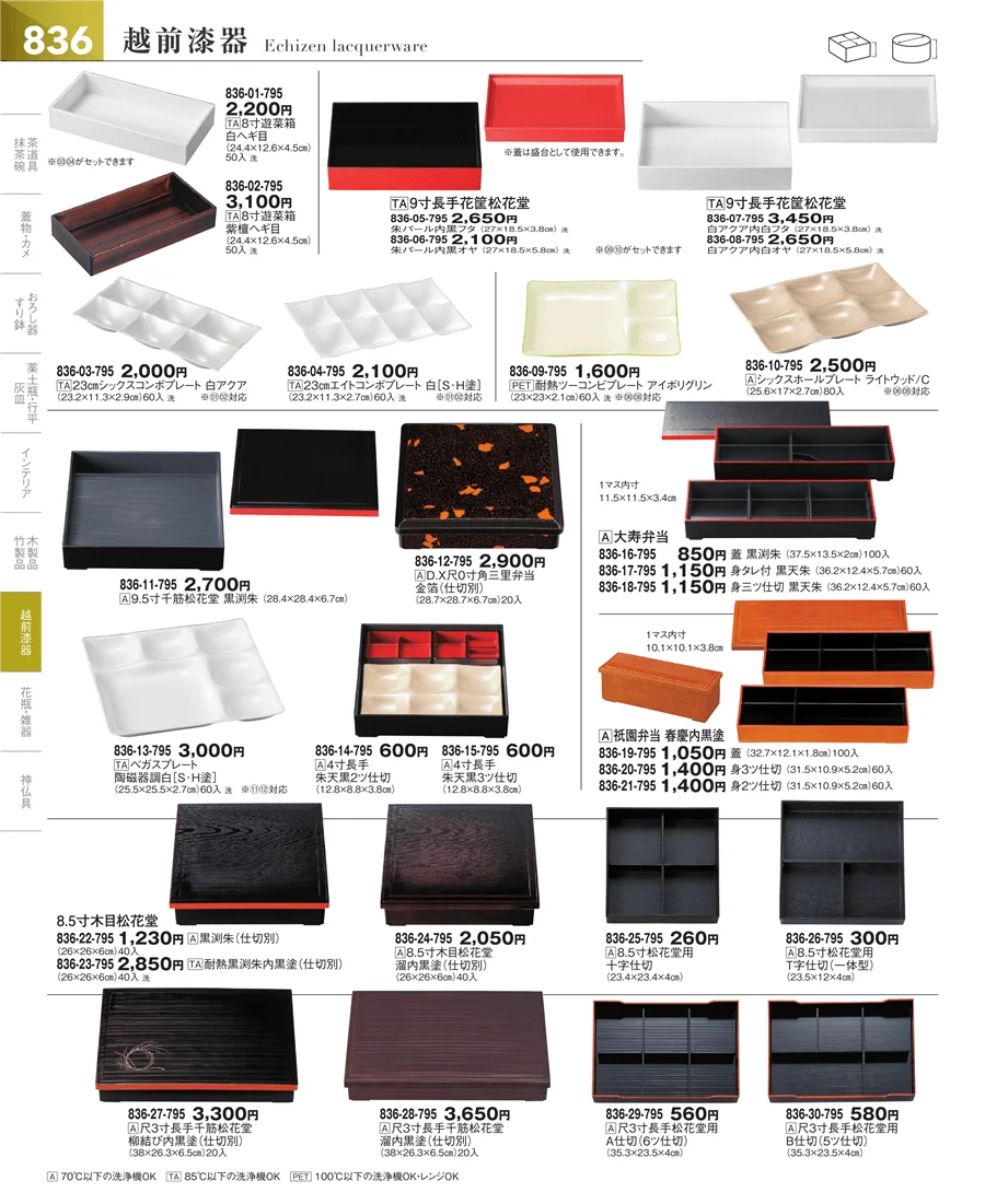 その他漆器・木製品 ページ836