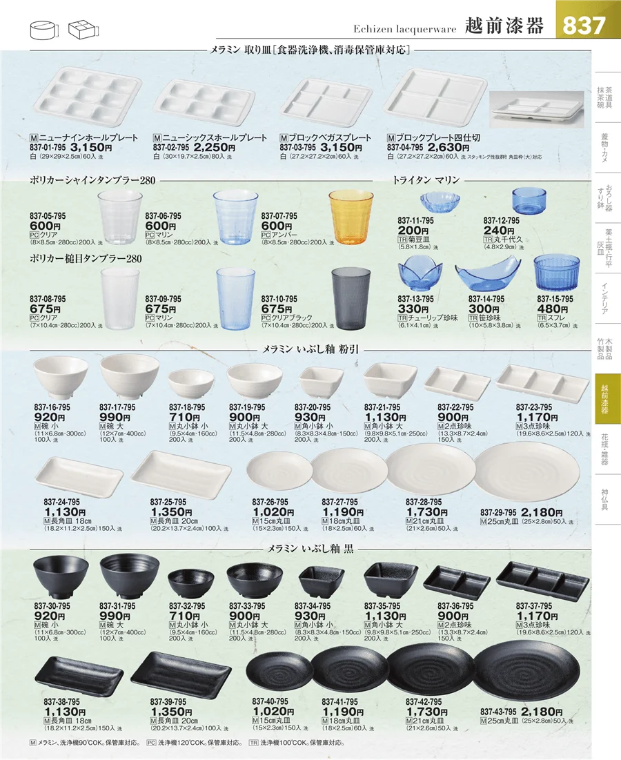 その他漆器・木製品 ページ837