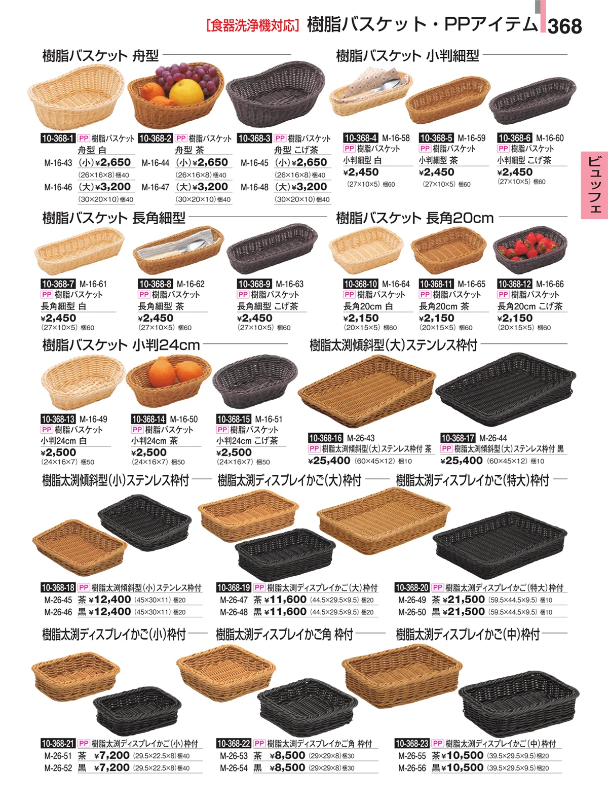 割烹漆器・ページ番号368・ビュッフェ