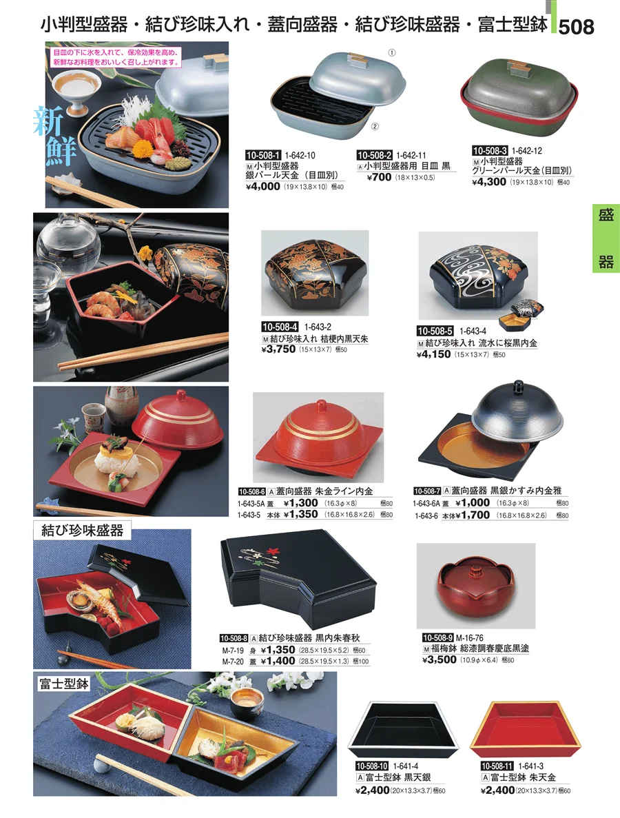 盛器 ページ508
