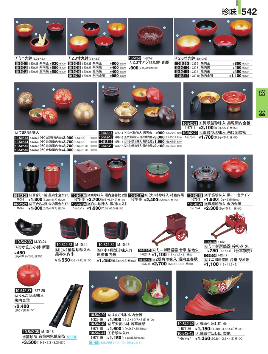 盛器 ページ542