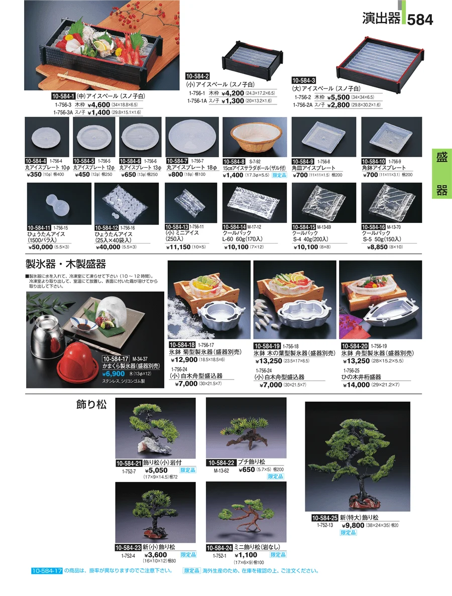 盛器 ページ584