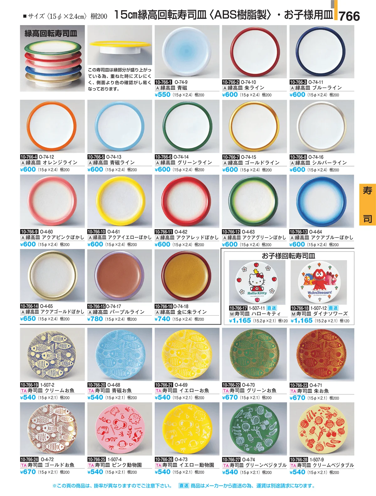 割烹漆器・ページ番号766・寿司