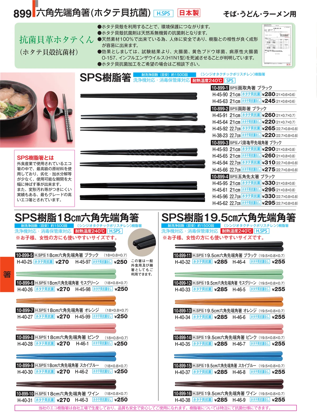 割烹漆器・ページ番号899・箸