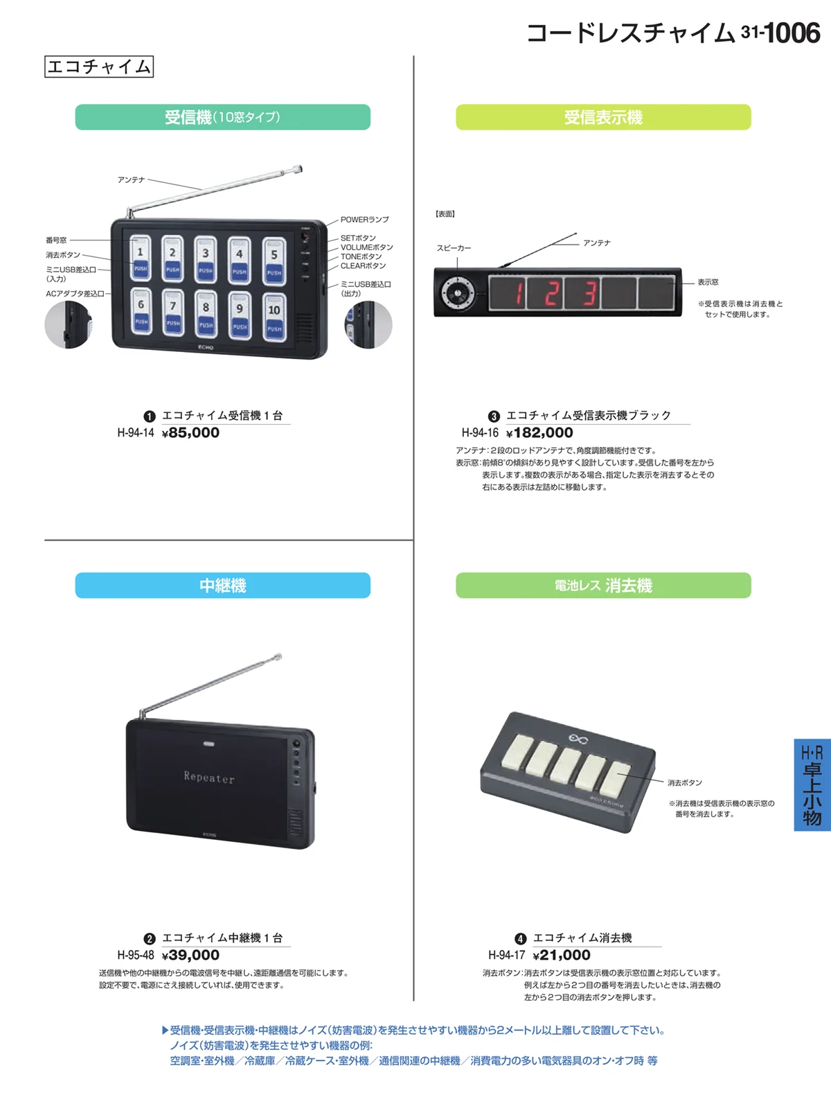 割烹漆器vol.31・ページ番号1006・卓上備品