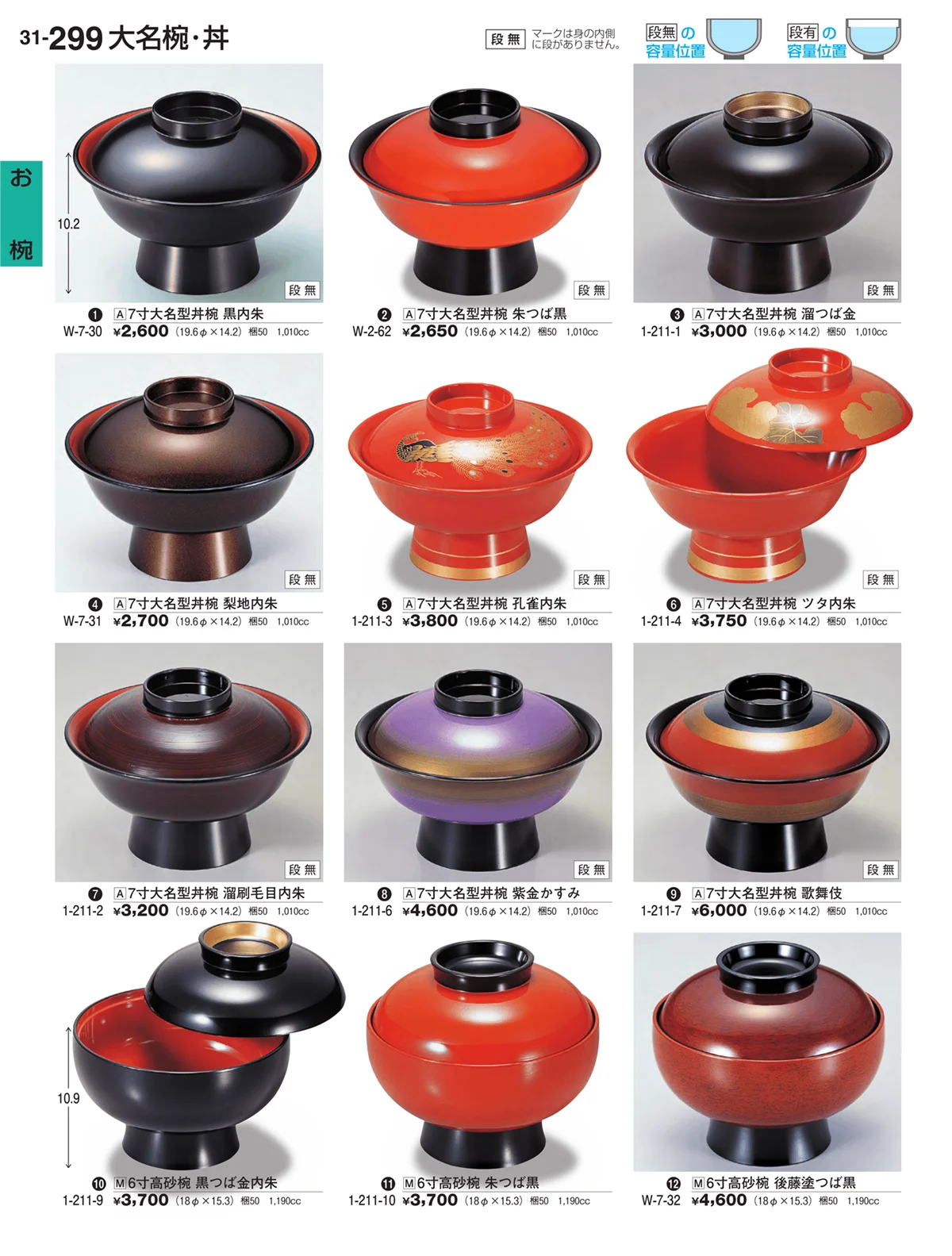 割烹漆器vol.31・ページ番号299・お椀