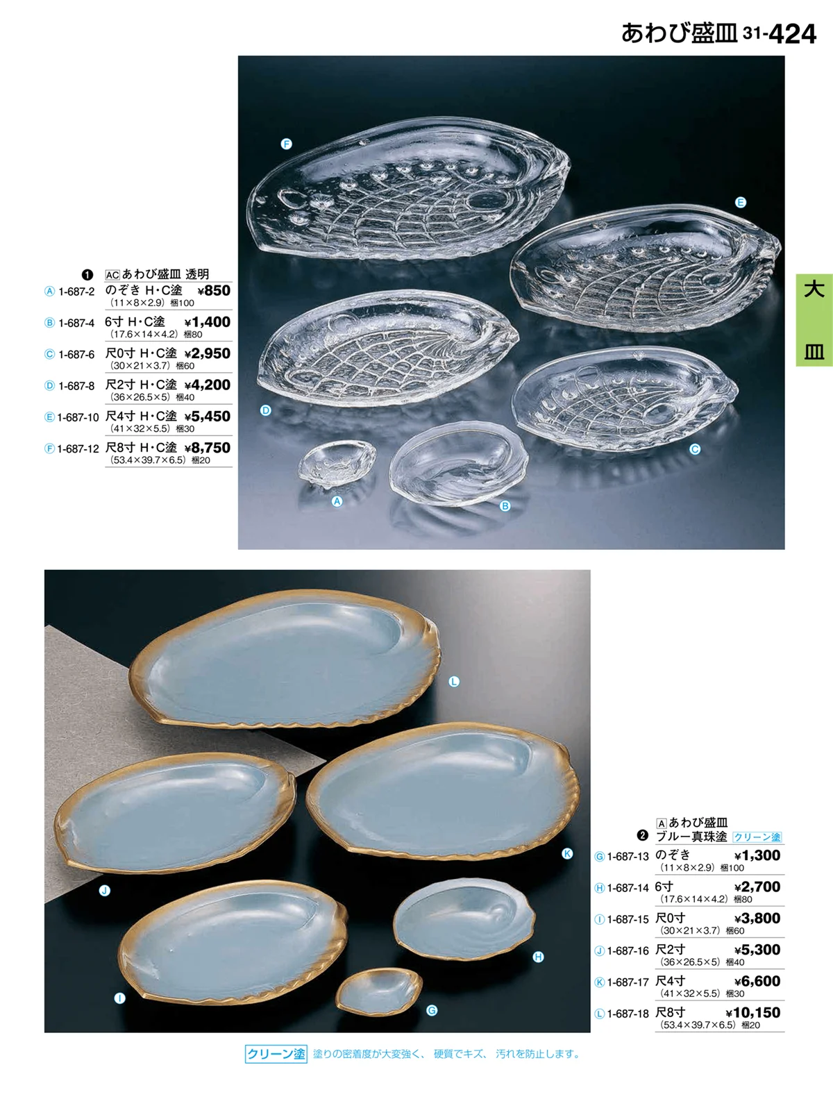 割烹漆器vol.31・ページ番号424・大皿