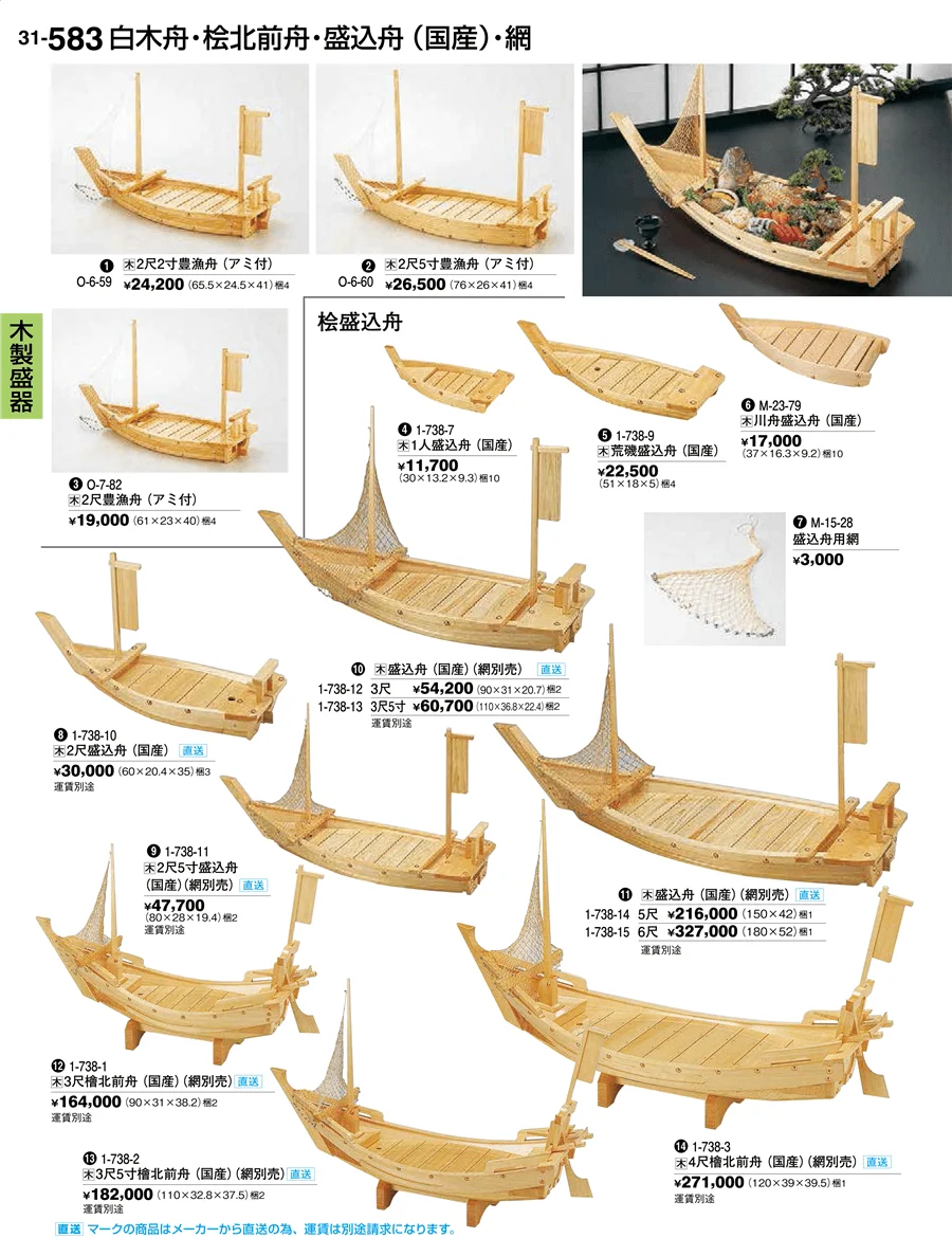 木製盛器 ページ583