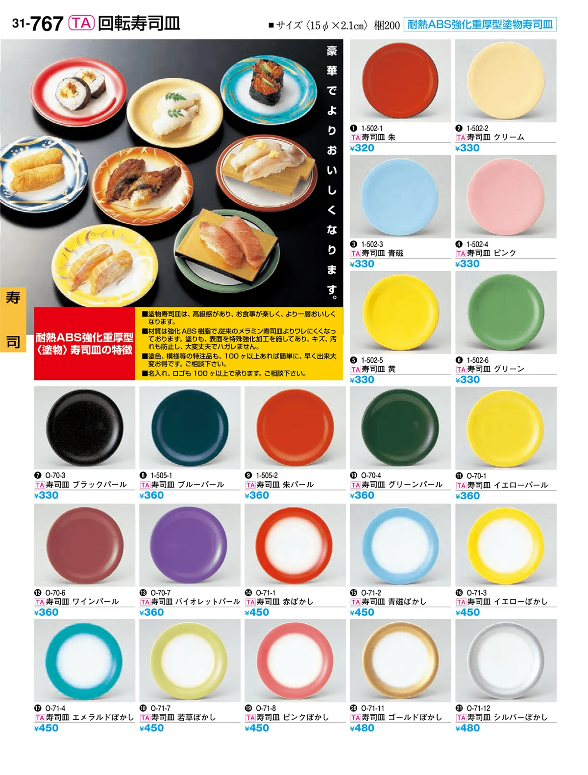 割烹漆器vol.31・ページ番号767・寿司
