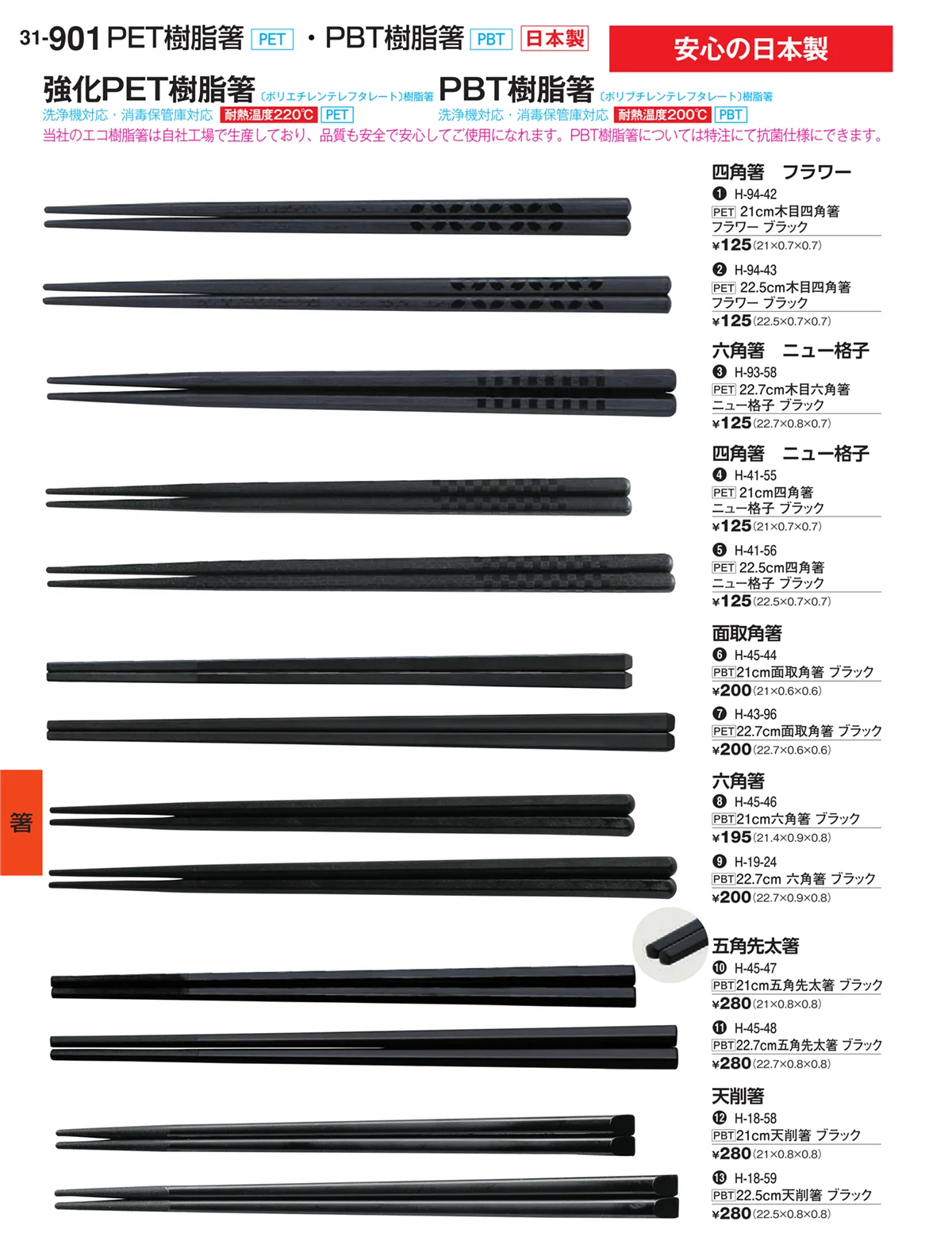 割烹漆器vol.31・ページ番号901・箸