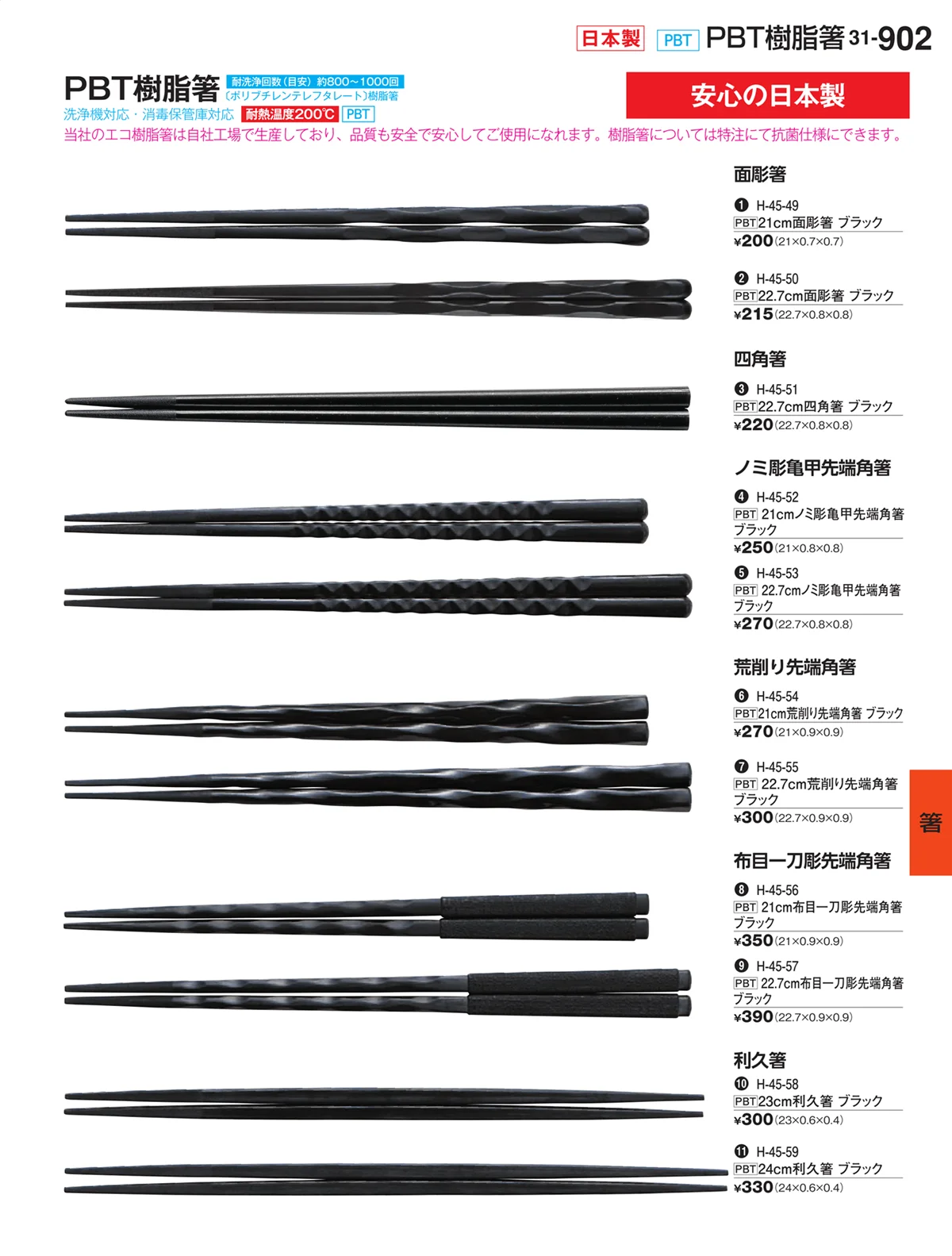 割烹漆器vol.31・ページ番号902・箸