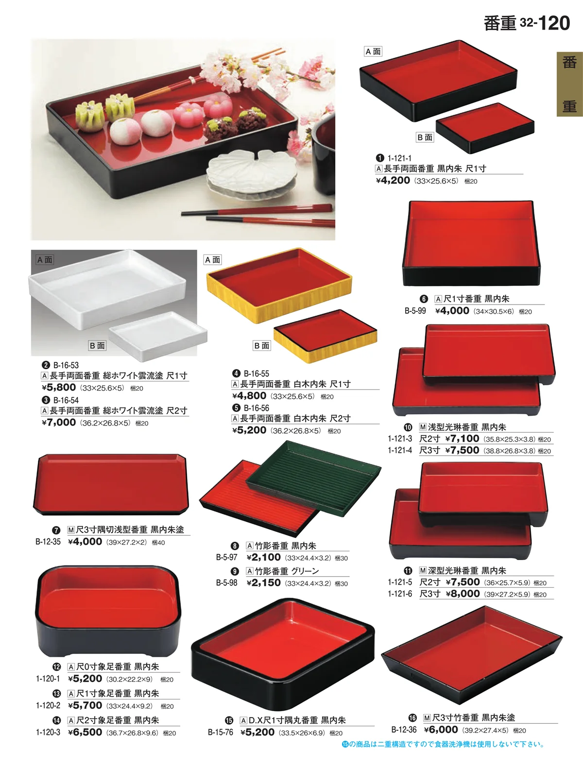 割烹漆器vol.32・ページ番号120・番重