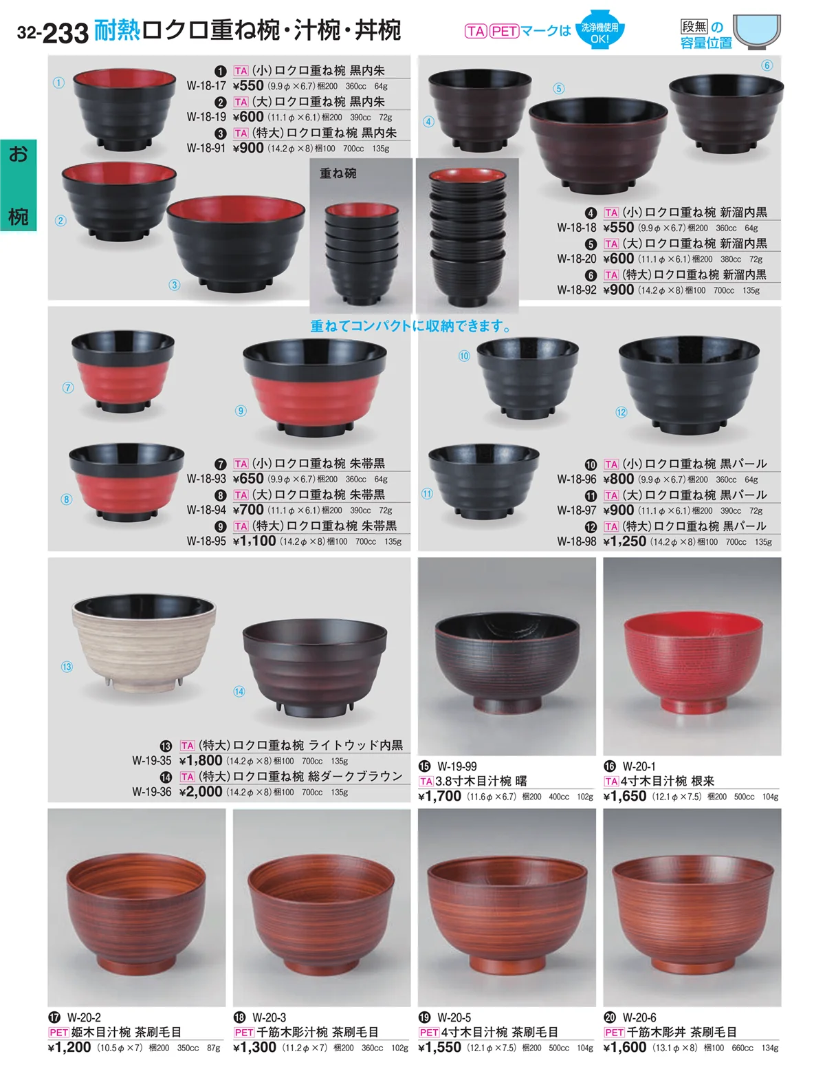 割烹漆器vol.32・ページ番号233・お椀