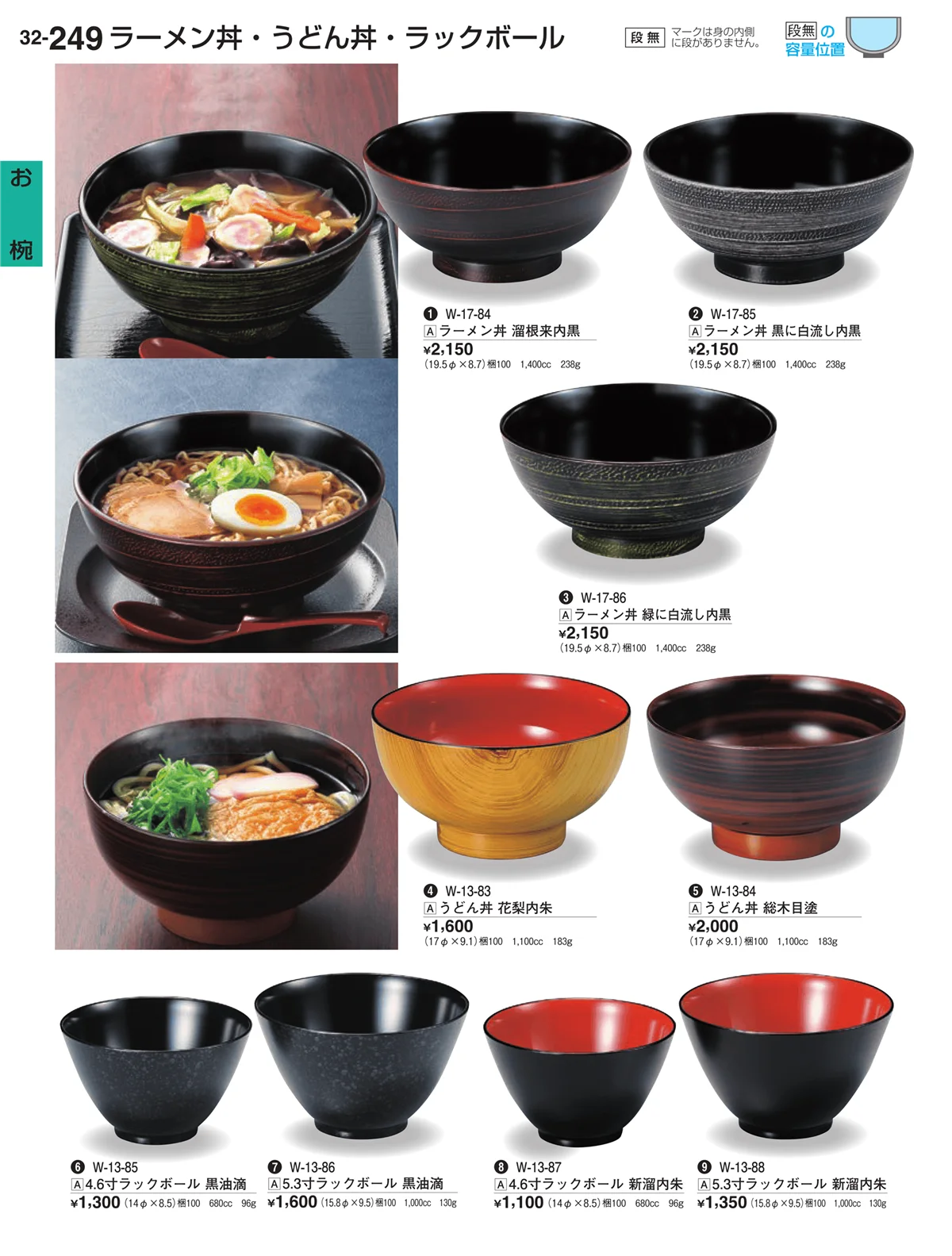 割烹漆器vol.32・ページ番号249・お椀