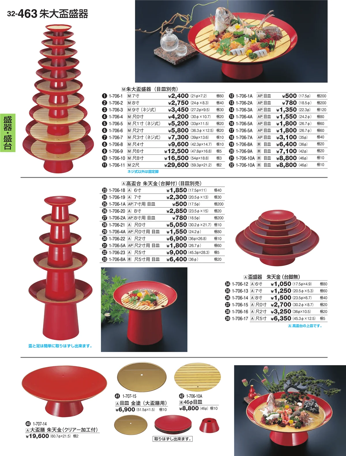 割烹漆器vol.32・ページ番号463・盛皿