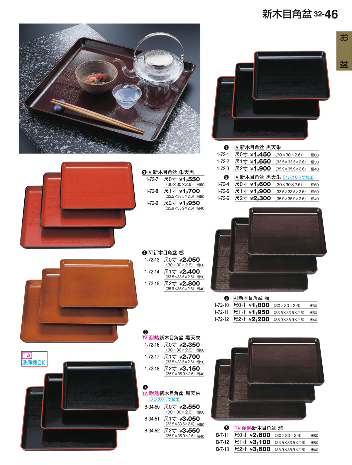 割烹漆器vol.32・ページ番号46・お盆