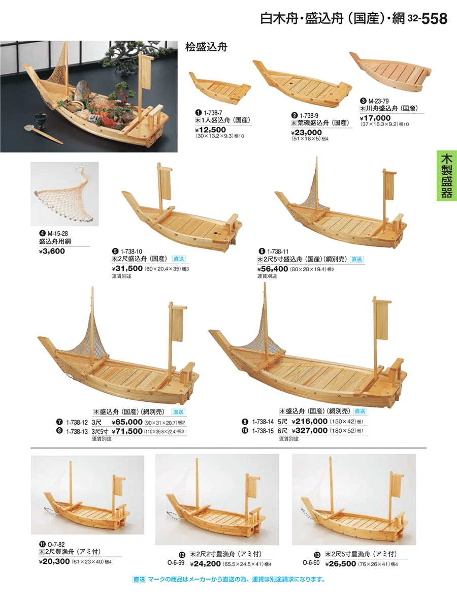 木製盛器 ページ558