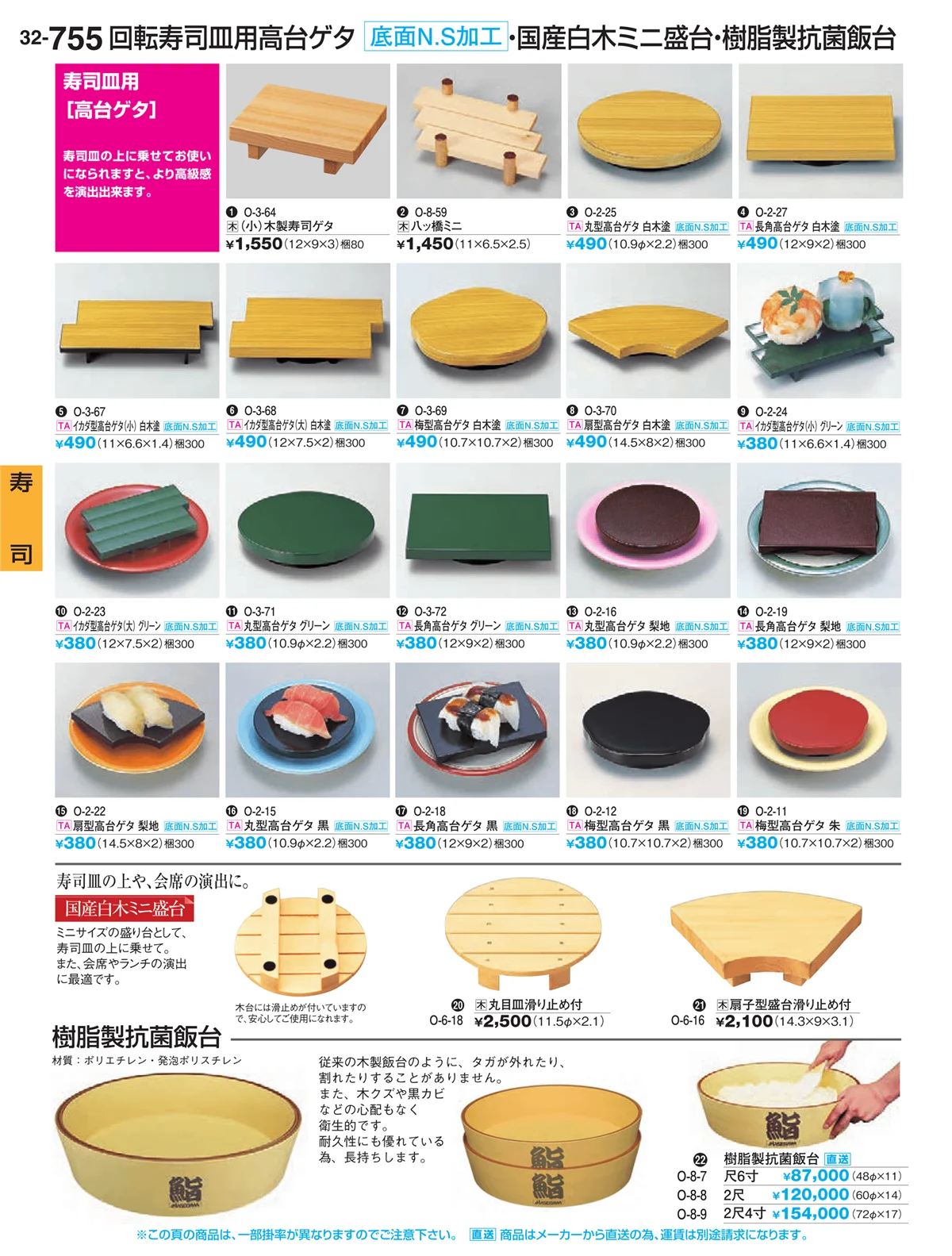 割烹漆器vol.32・ページ番号755・寿司