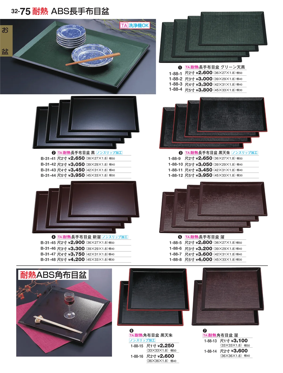 割烹漆器vol.32・ページ番号75・お盆