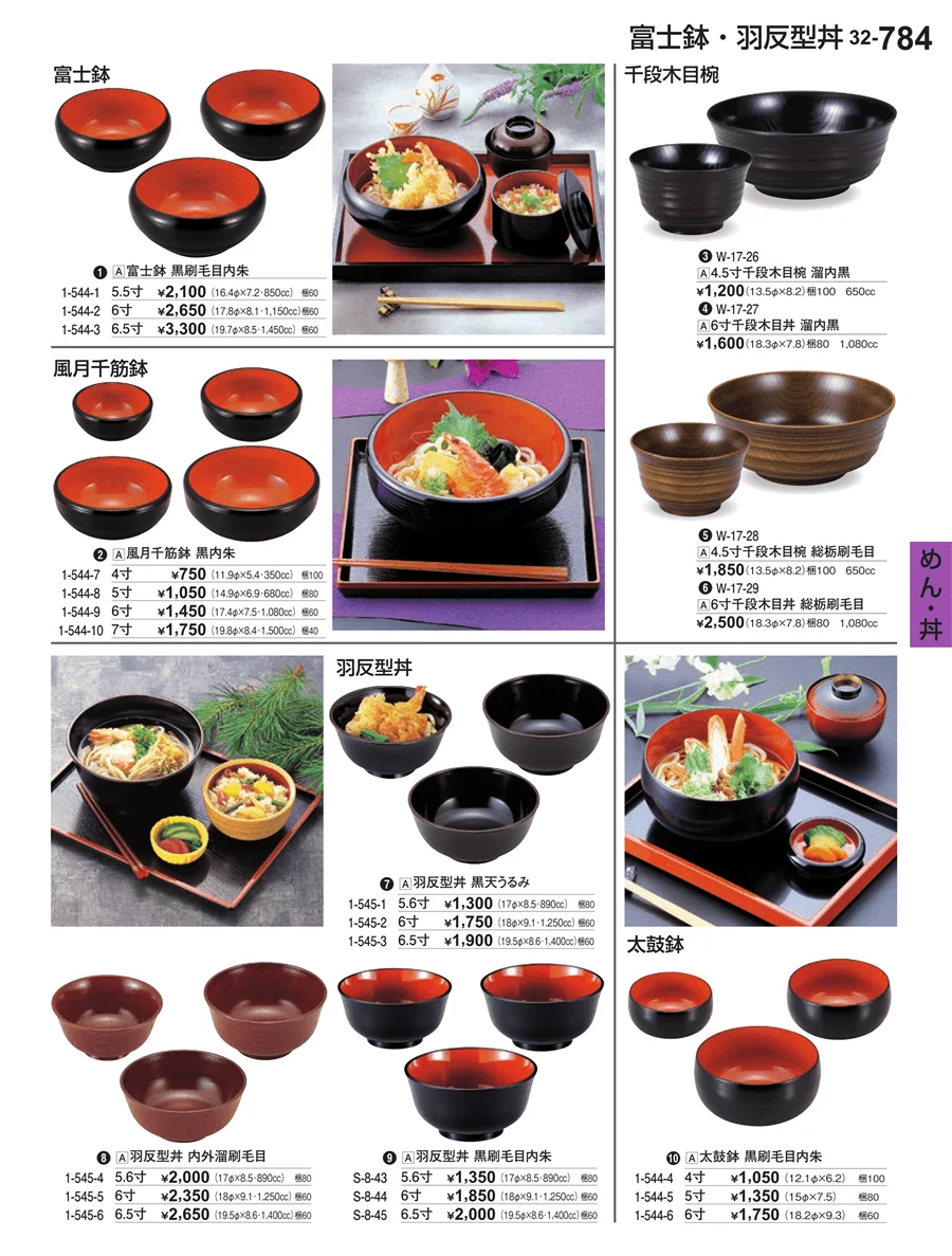 めん・丼 ページ784