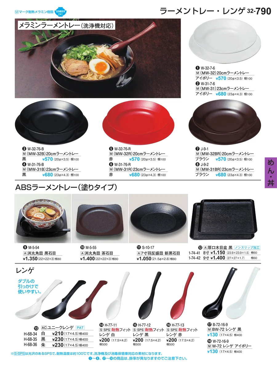 めん・丼 ページ790