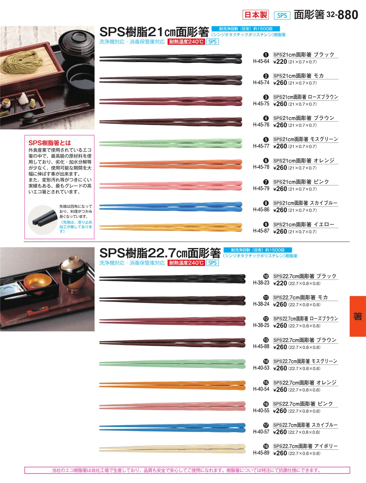 割烹漆器vol.32・ページ番号880・箸