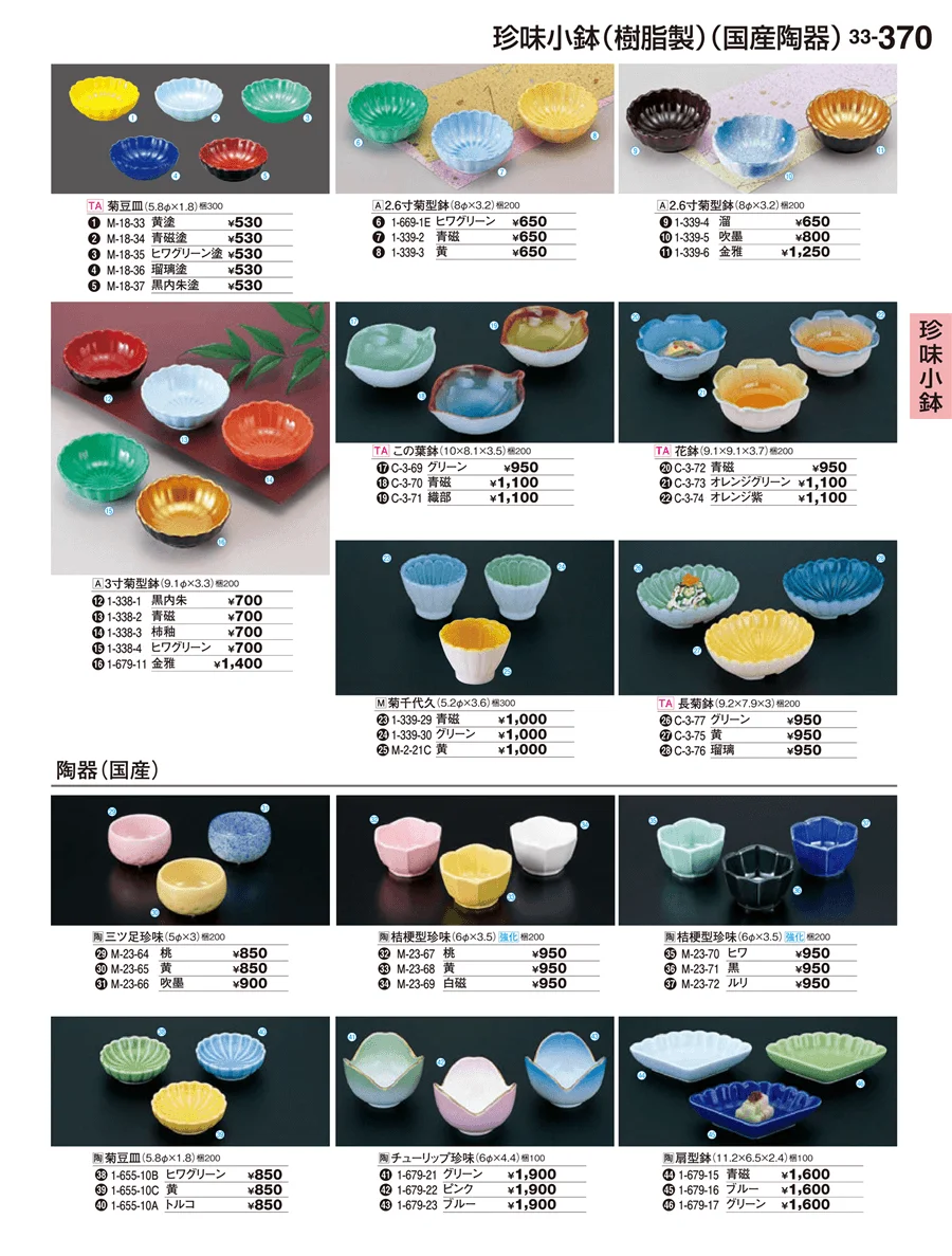 珍味小鉢 ページ370