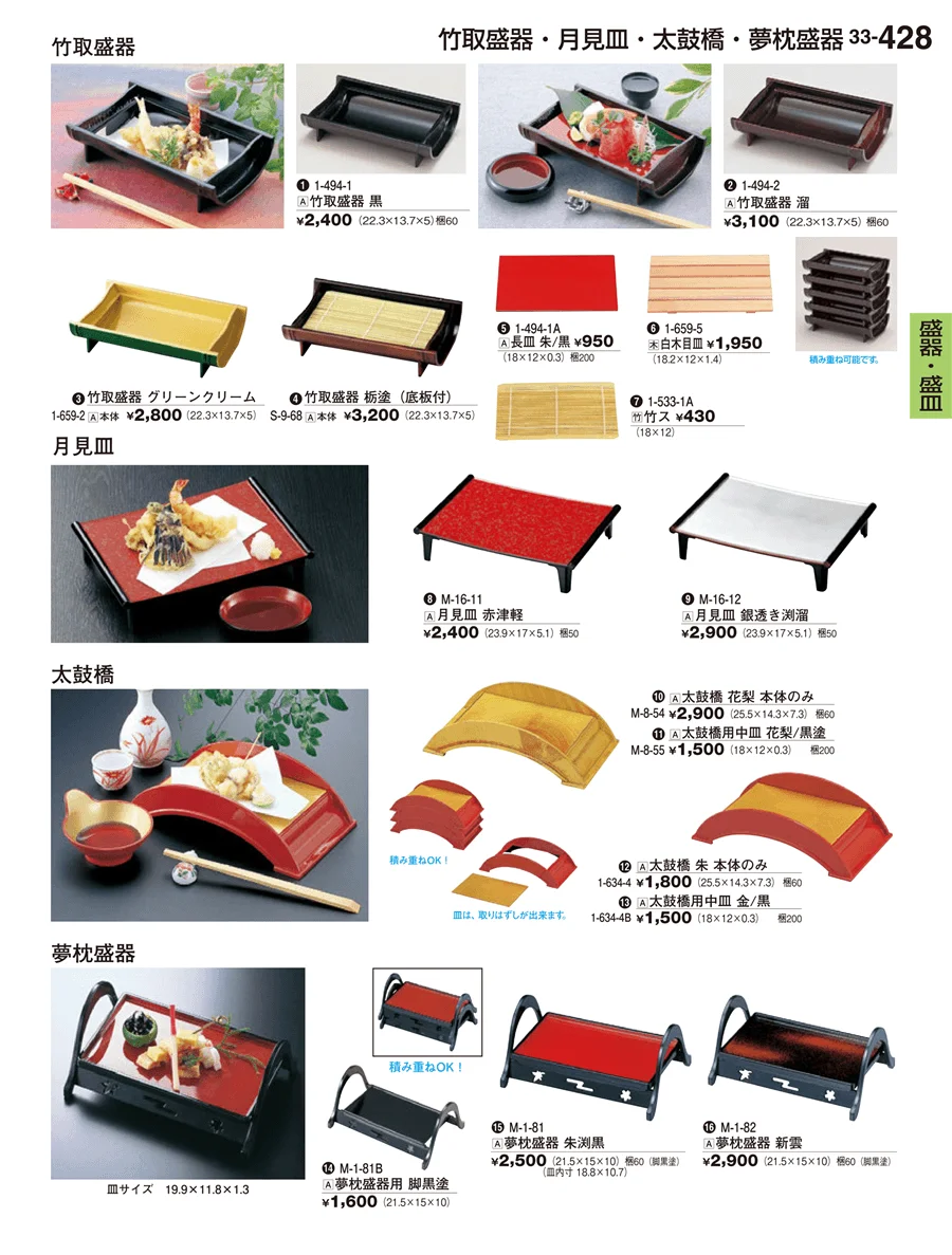 盛器・盛皿 ページ428