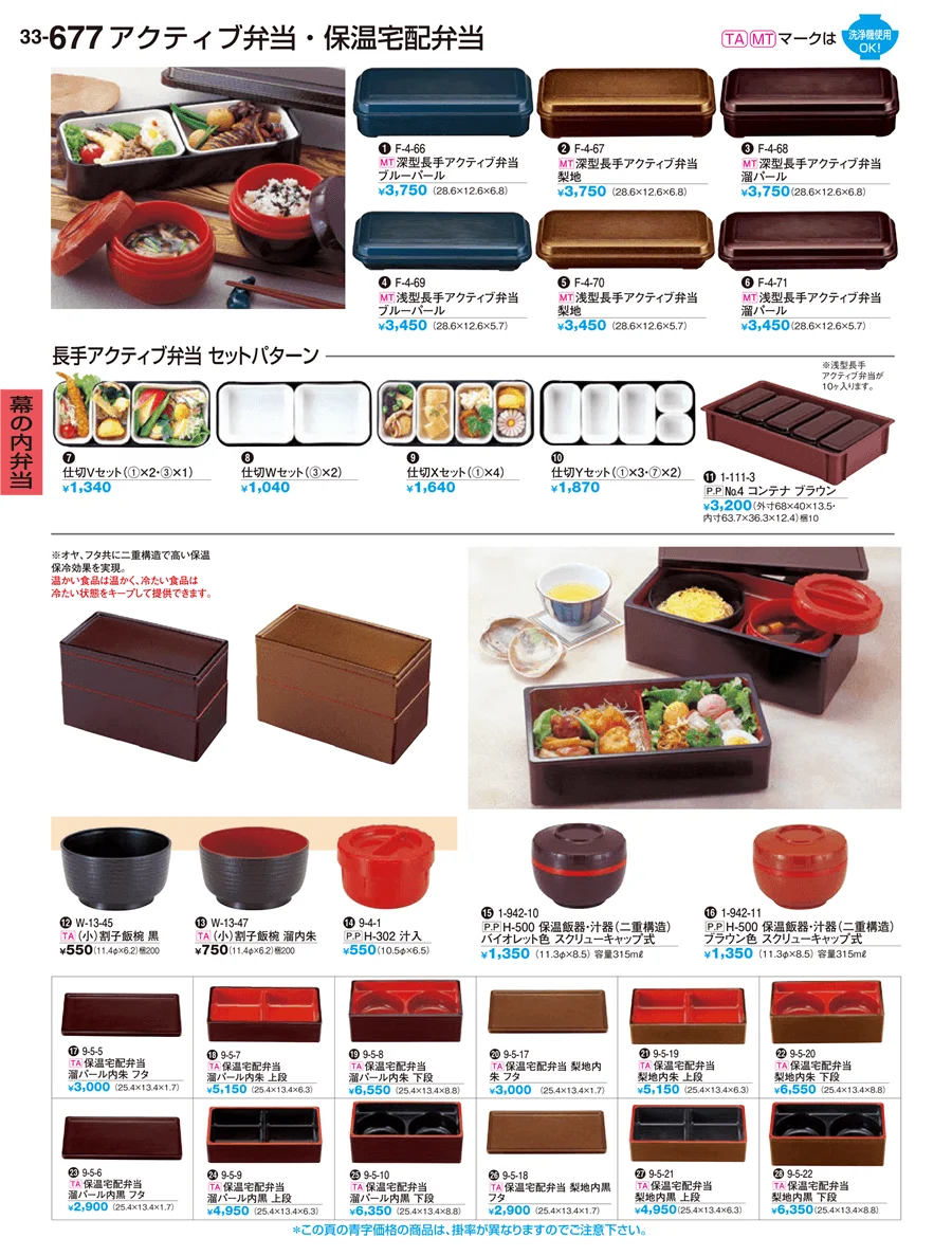 幕の内弁当 ページ677