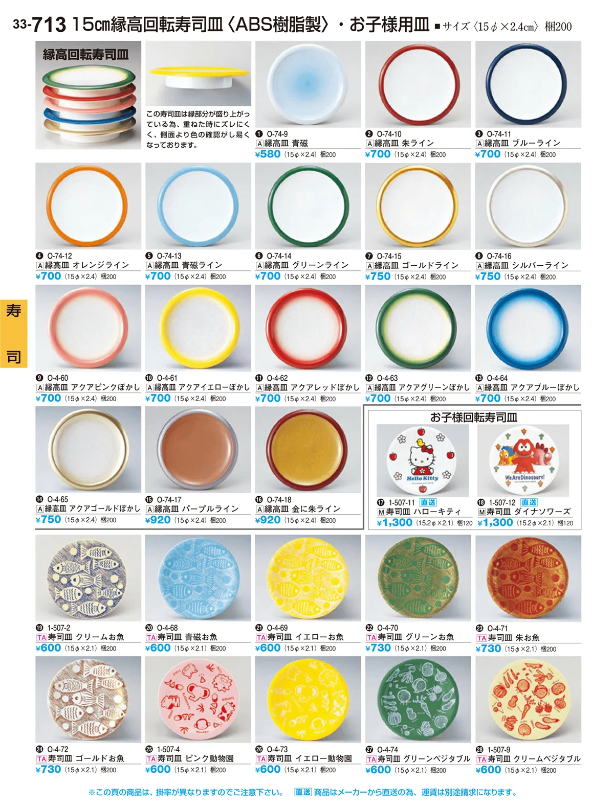 割烹漆器vol.33・ページ番号713・寿司