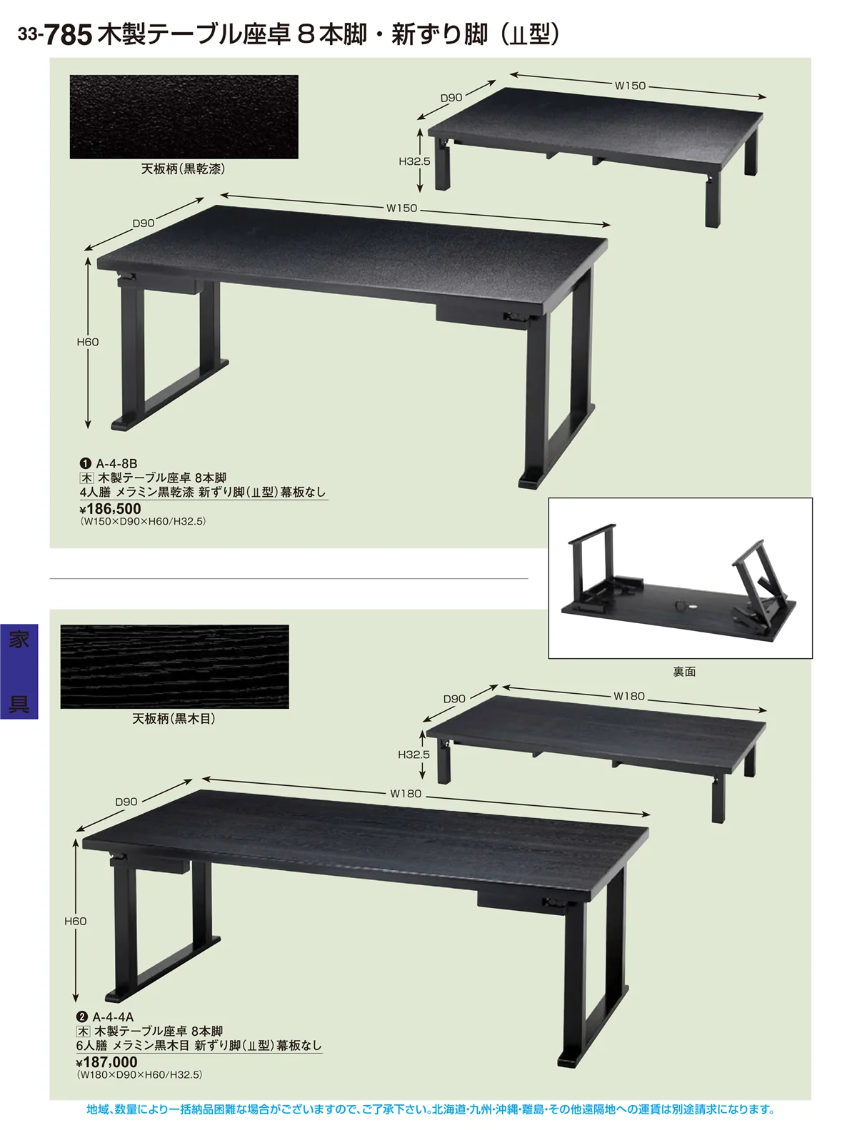 割烹漆器vol.33・ページ番号785・家具