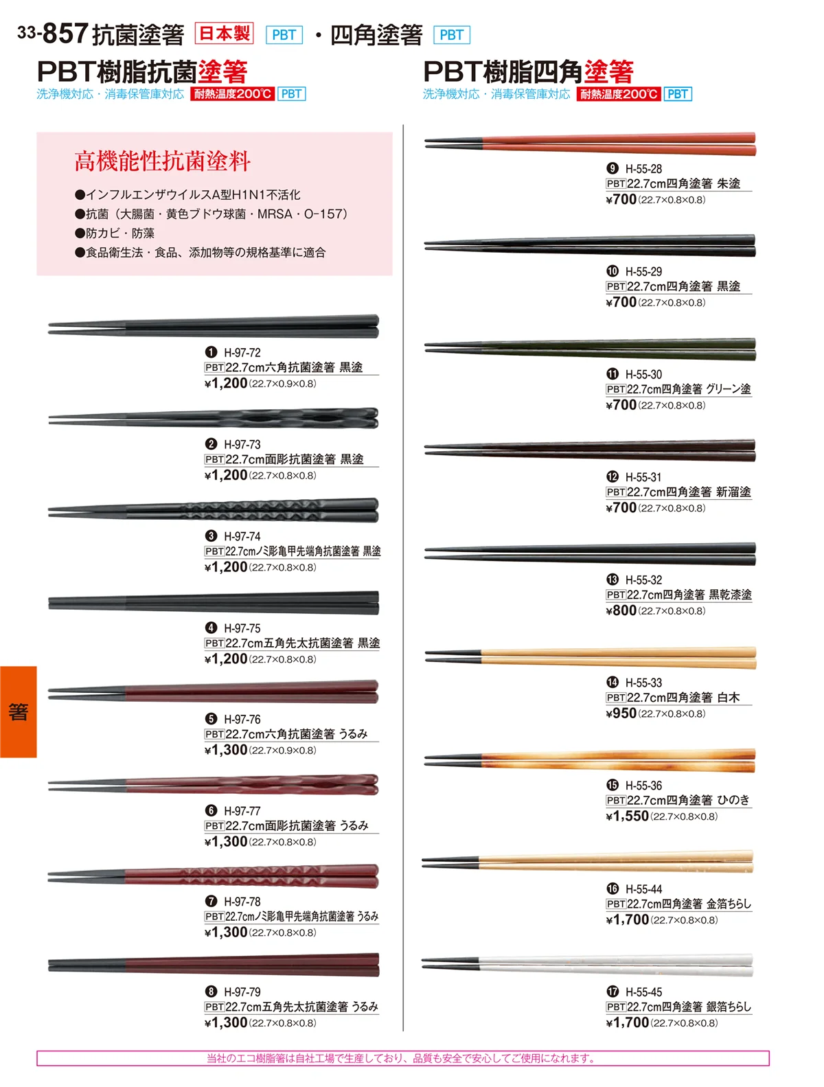割烹漆器vol.33・ページ番号857・箸