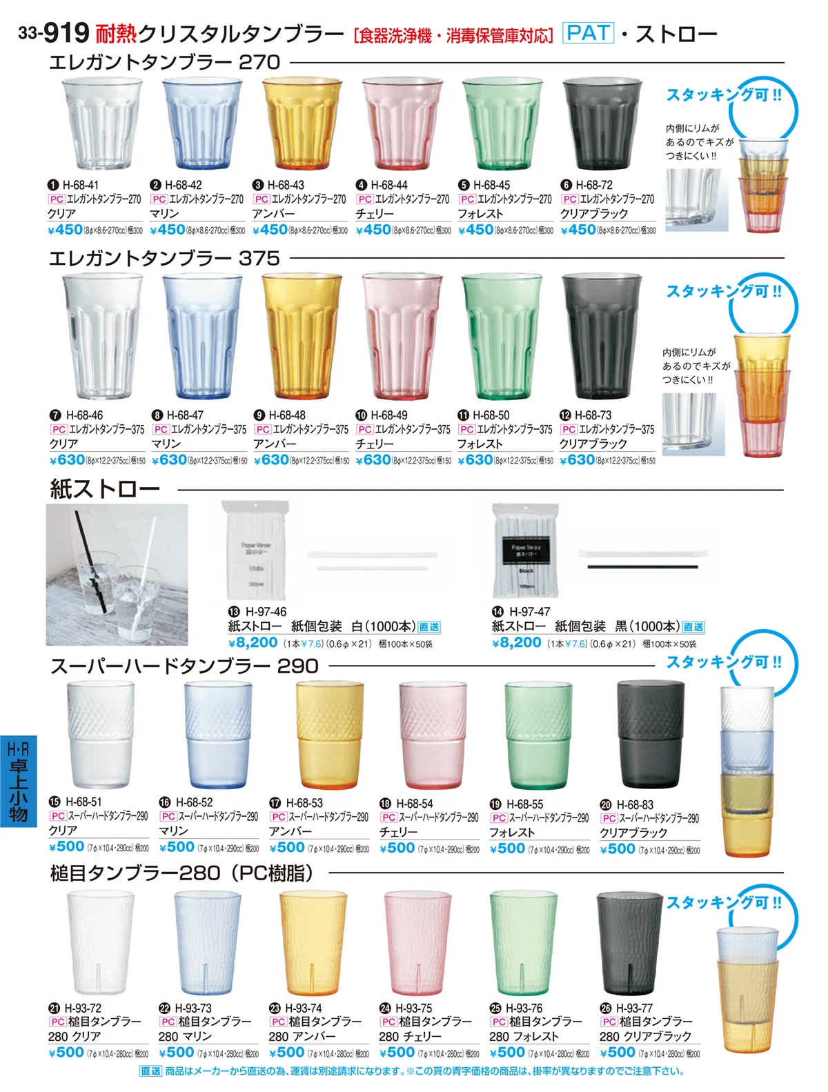 割烹漆器vol.33・ページ番号919・Ｒ・卓上小物Ｈ