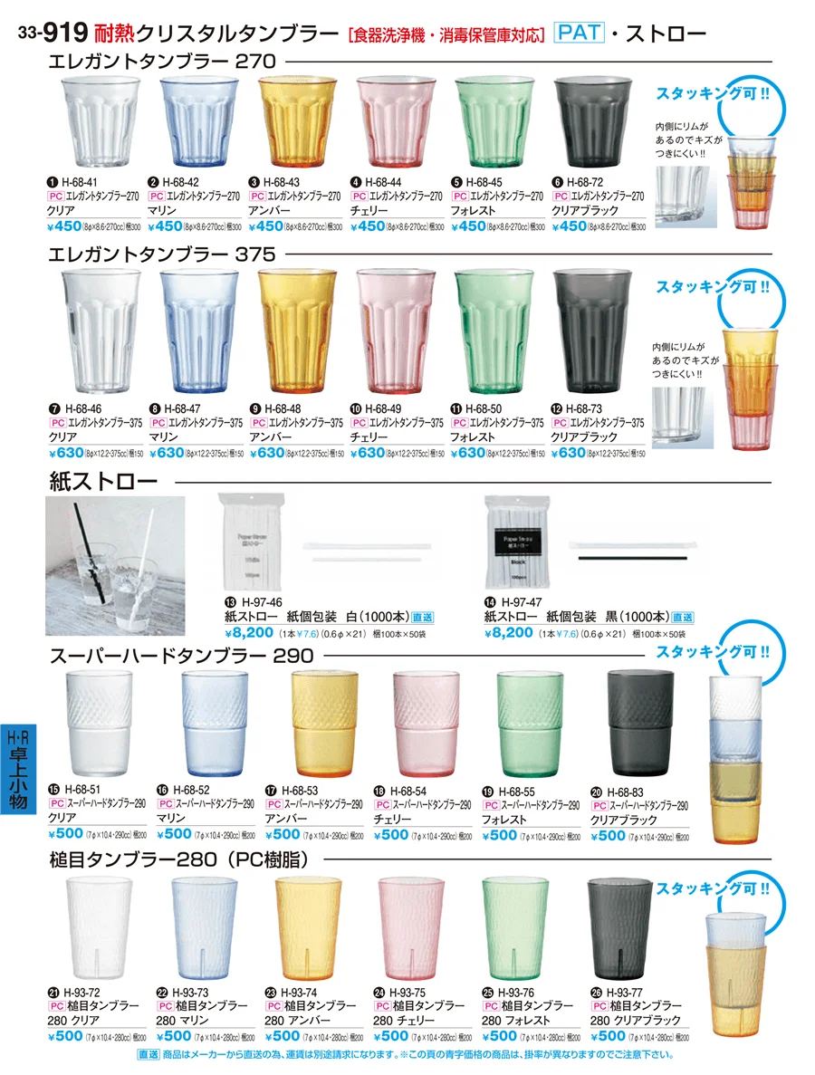 Ｒ・卓上小物Ｈ ページ919