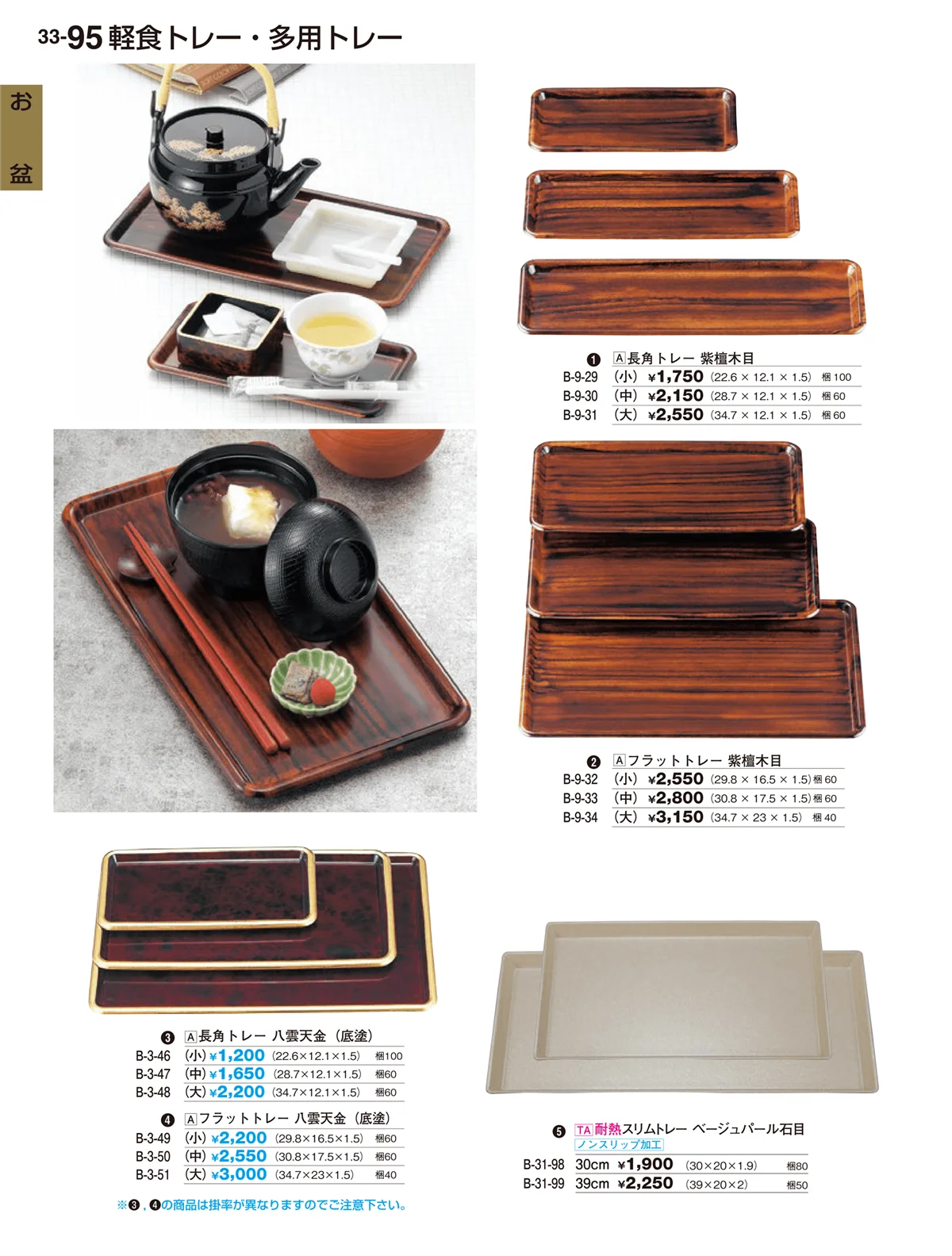 割烹漆器vol.33・ページ番号95・お盆