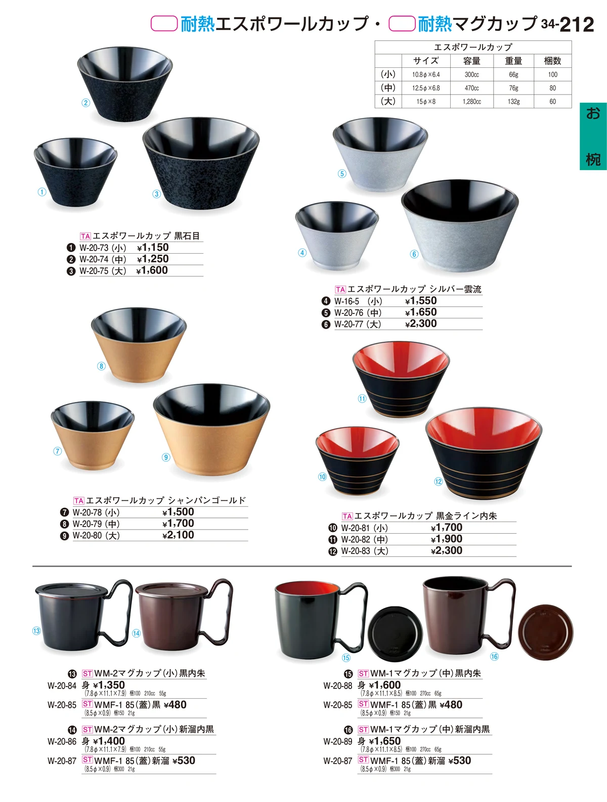 割烹漆器vol.34・ページ番号212・お椀