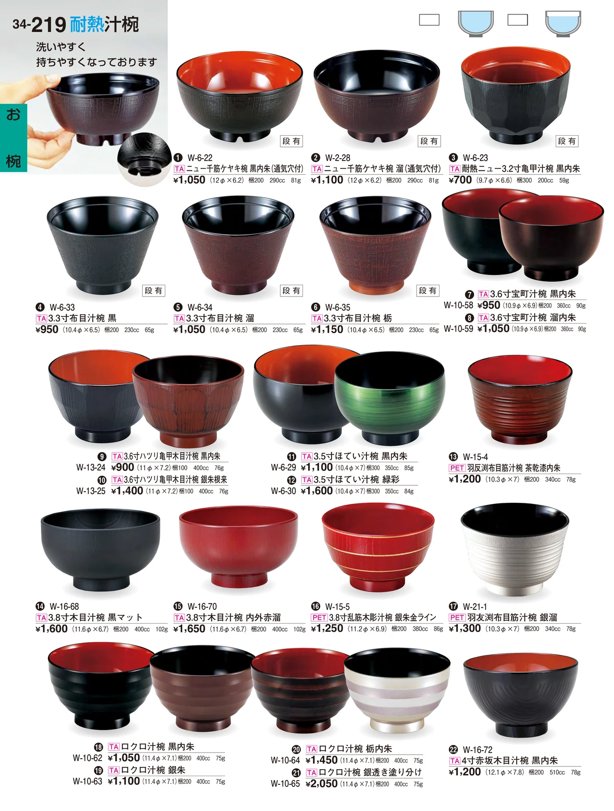 割烹漆器vol.34・ページ番号219・お椀