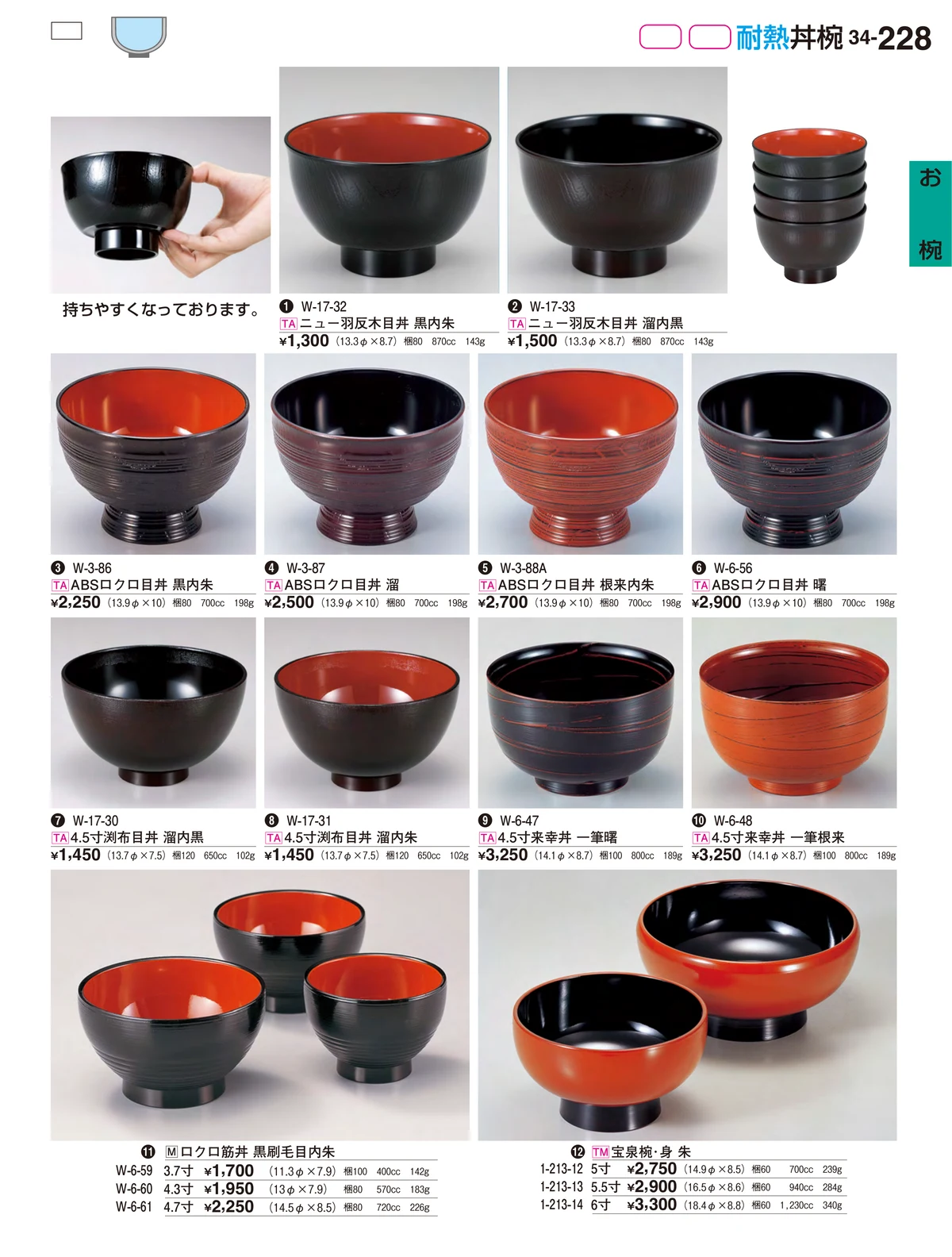 割烹漆器vol.34・ページ番号228・お椀
