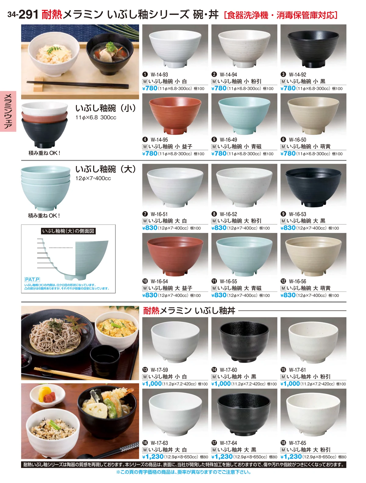 割烹漆器vol.34・ページ番号291・メラミンウェア