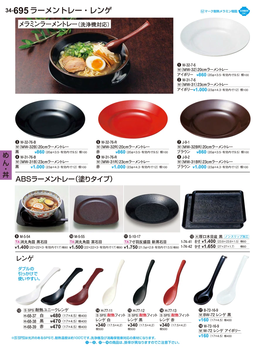 めん・丼 ページ695