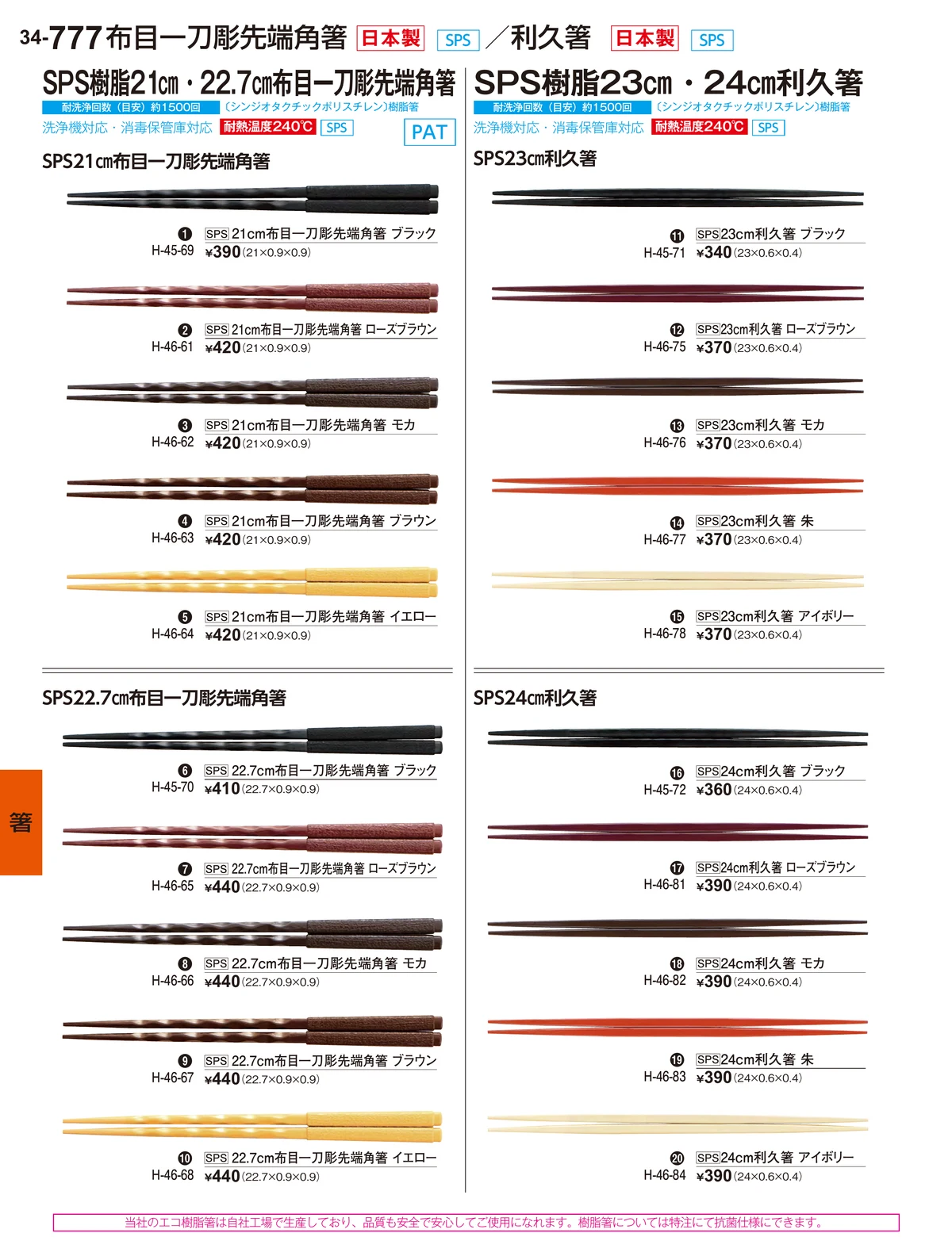 割烹漆器vol.34・ページ番号777・箸