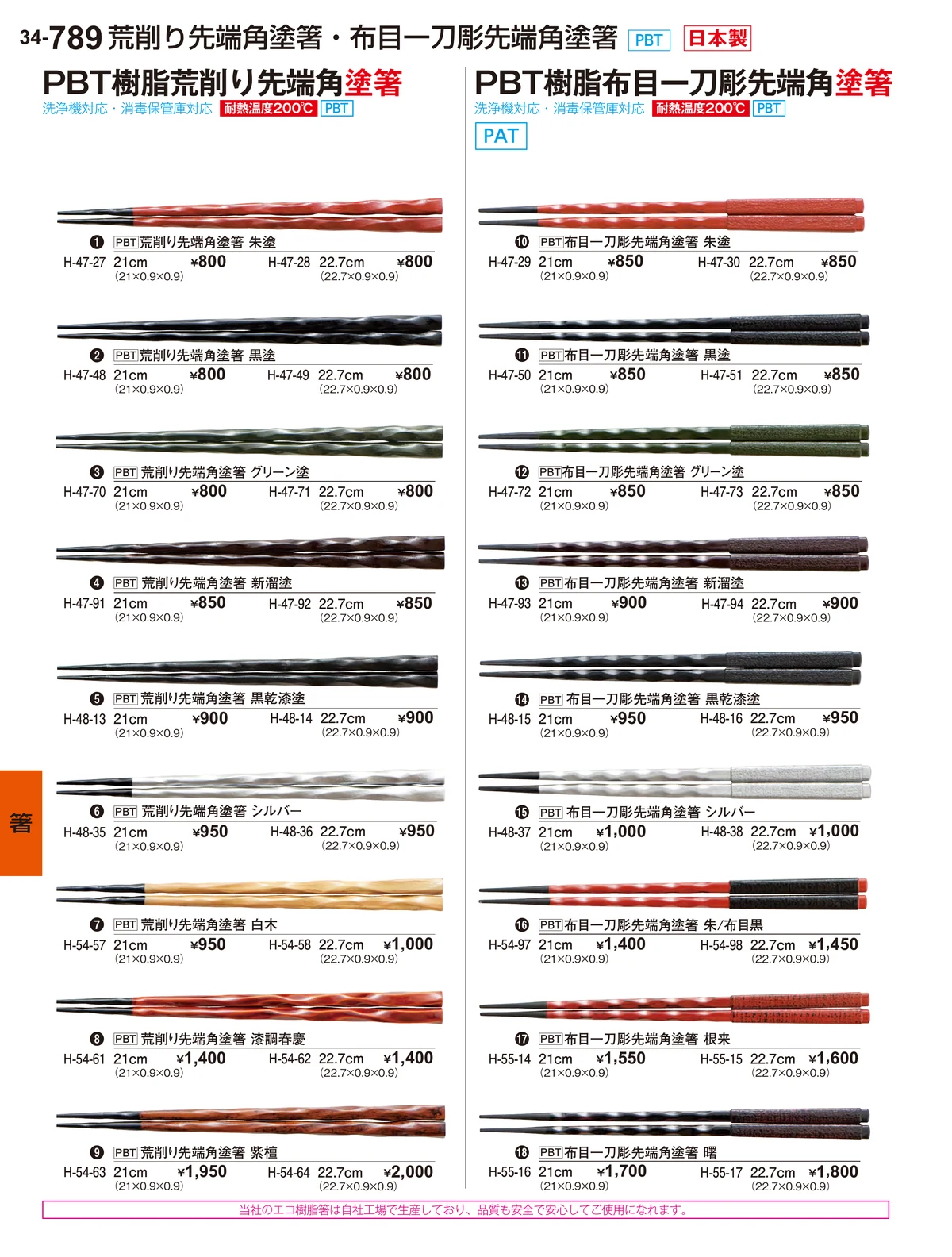 割烹漆器vol.34・ページ番号789・箸
