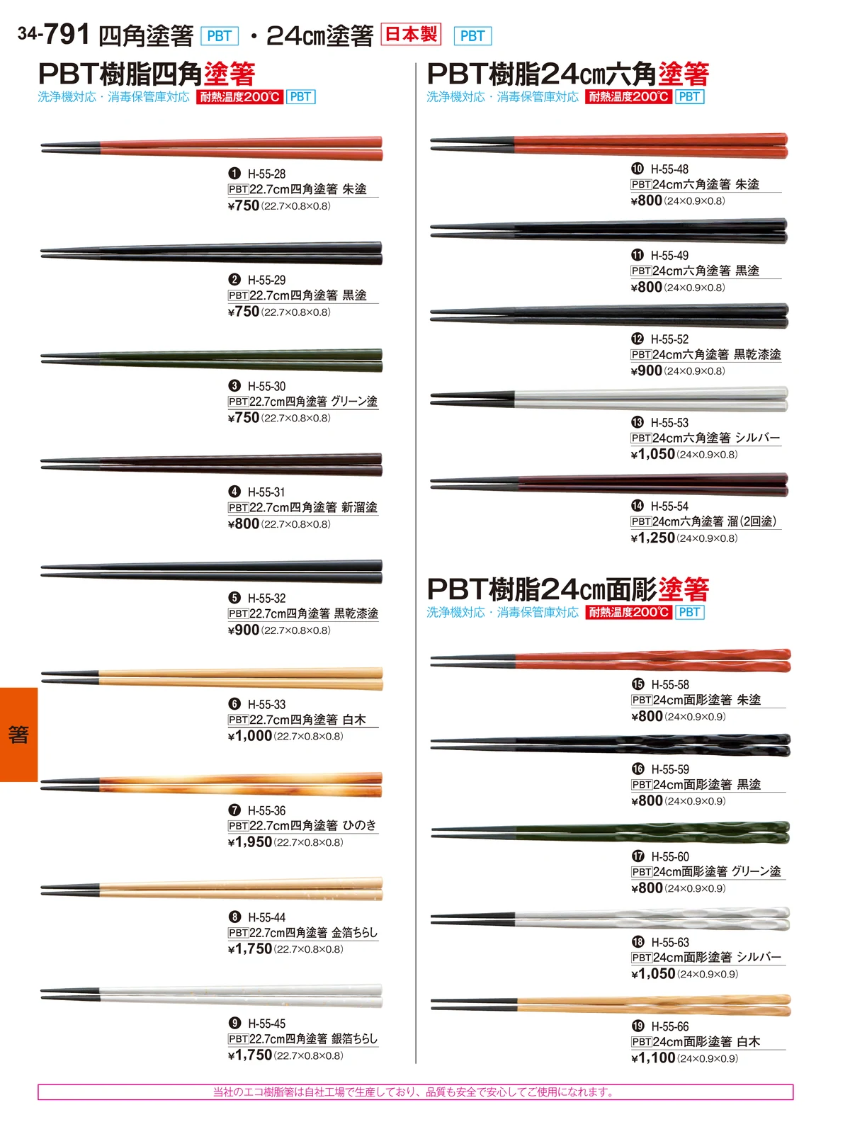 割烹漆器vol.34・ページ番号791・箸