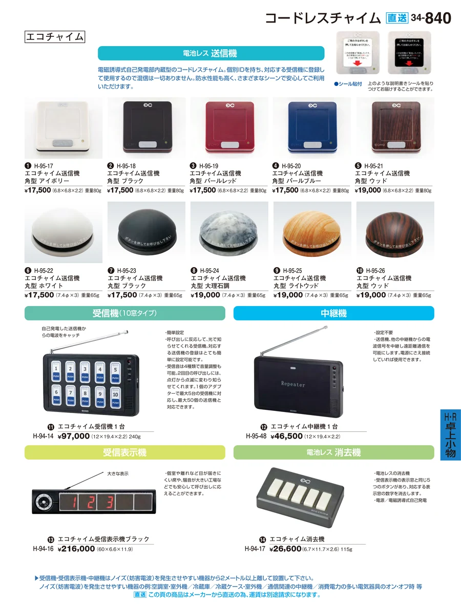 Ｒ・卓上小物Ｈ ページ840