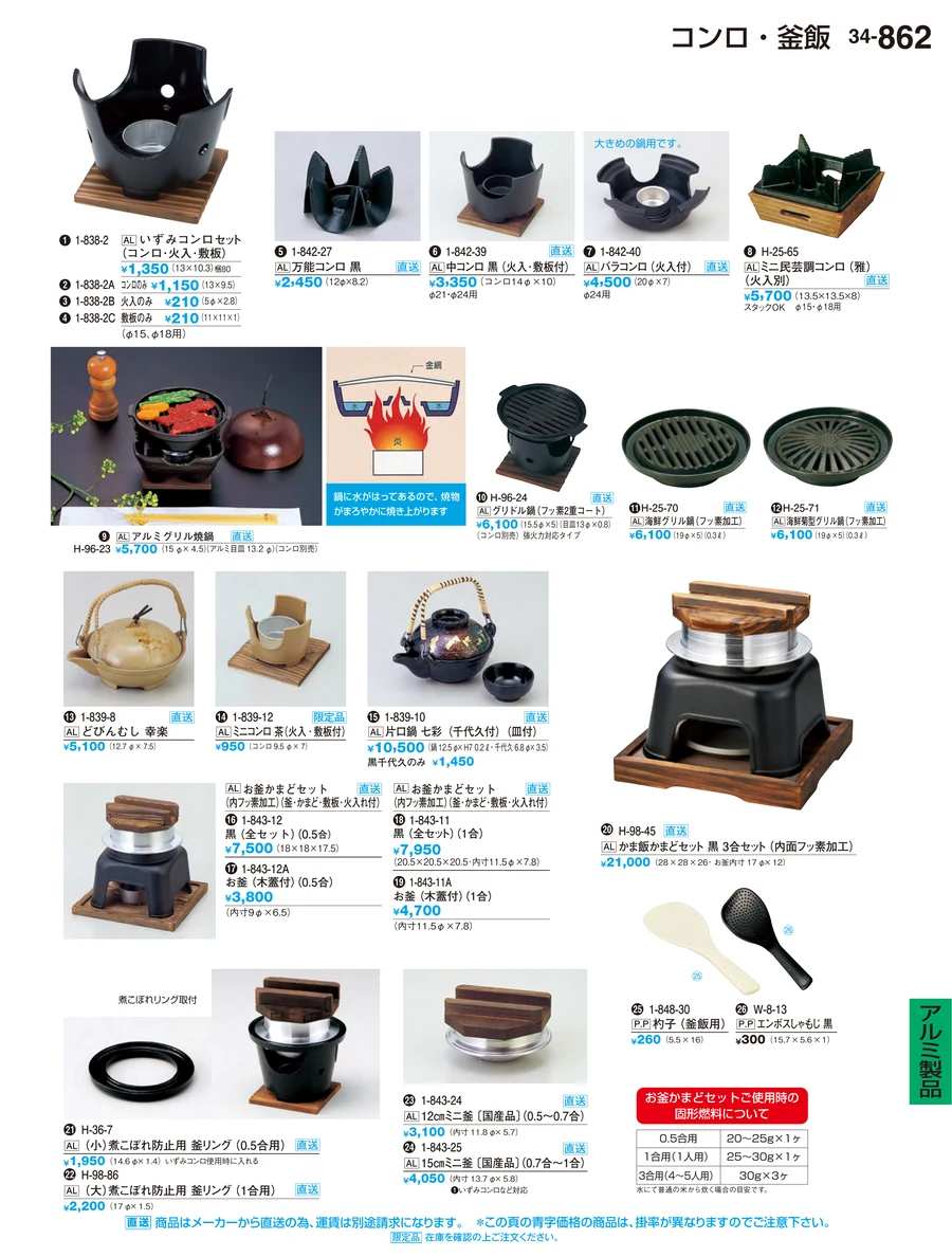 アルミ製品 ページ862