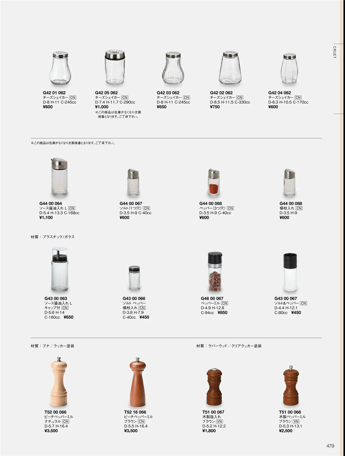 ORIGINAL_TABLEWARE_vol.22・ページ番号479・調味料入れ